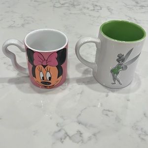 2 Disney Mugs (Minnie & Tinkerbell)
